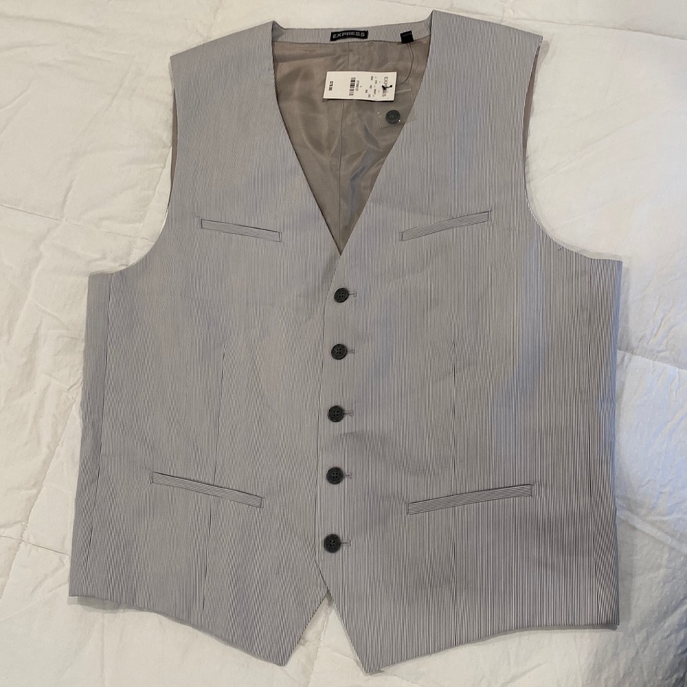 Mens dress vest
